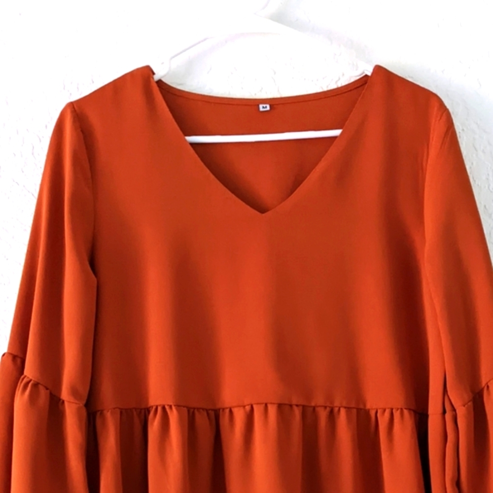 Orange dress - Picture 3 of 7